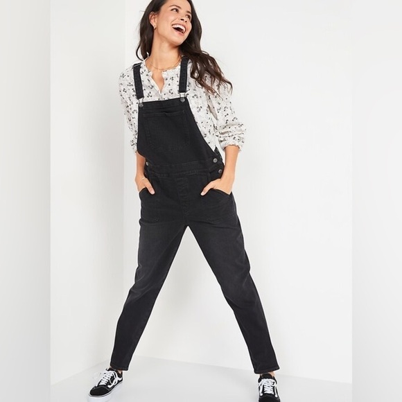 NWOT! O.G. Straight Black Jean Overalls for Women - Multiple💎💛 - Picture 1 of 7